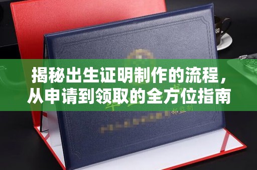横栏揭秘出生证明制作的流程，从申请到领取的全方位指南