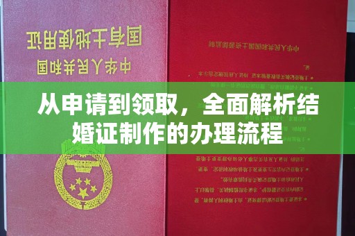 横栏从申请到领取，全面解析结婚证制作的办理流程