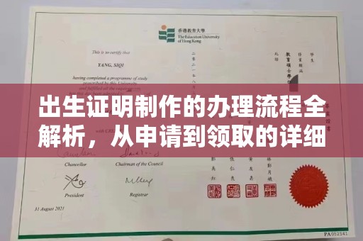 横栏出生证明制作的办理流程全解析，从申请到领取的详细指南